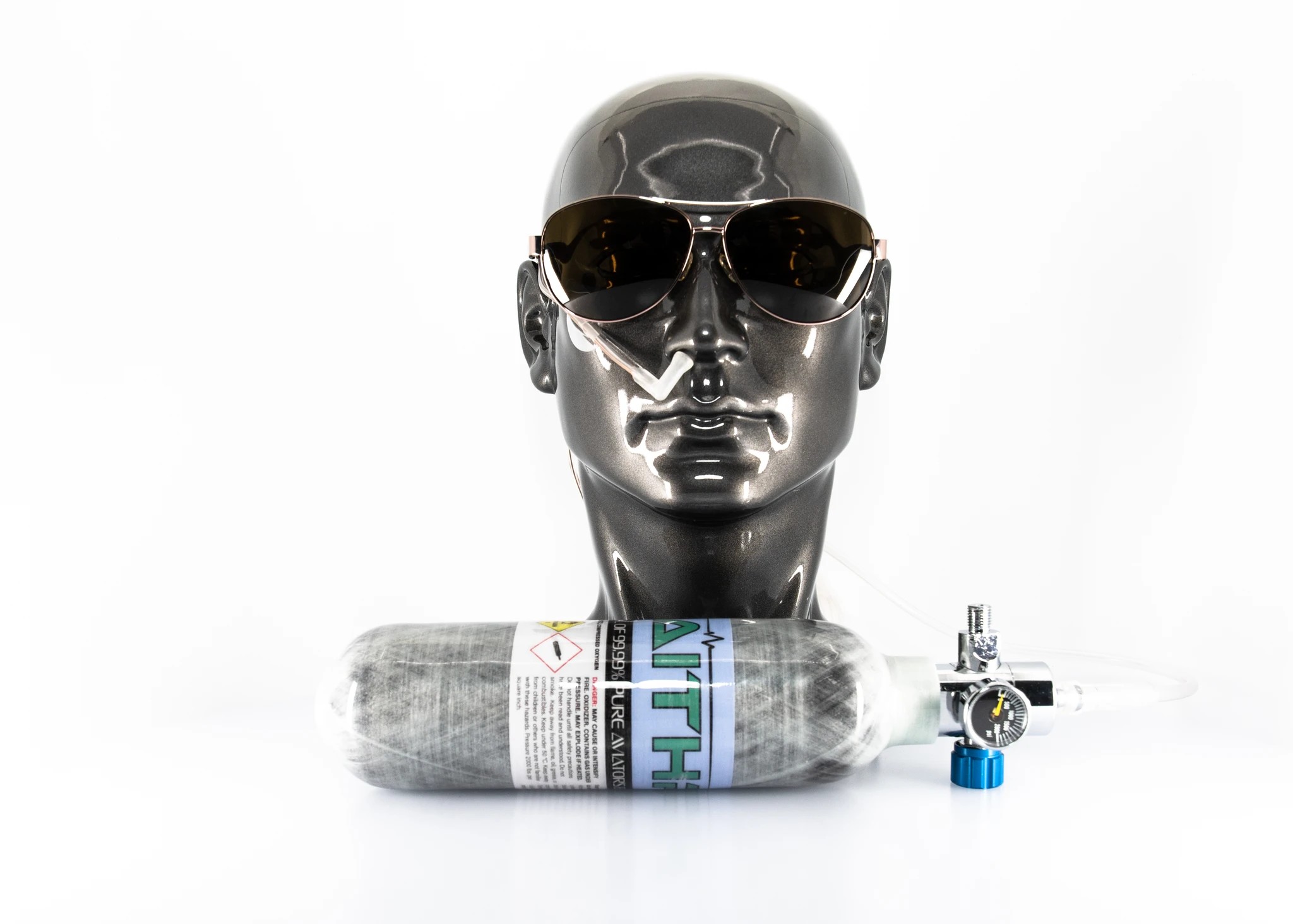 Aithre Oxygen Bottle (0,36l) - Portable Oxygen