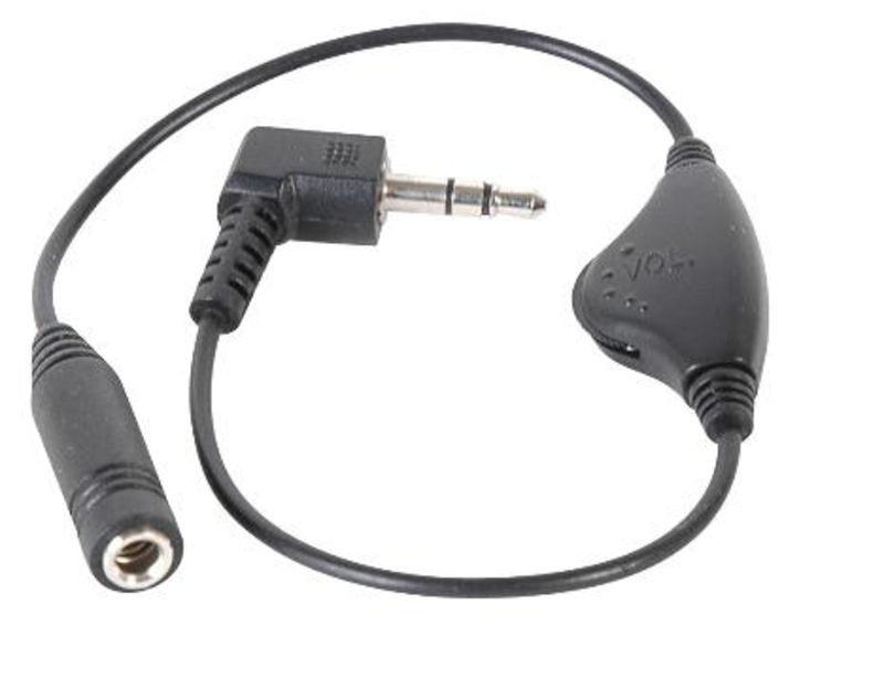 Anschlusskabel Audio mit Lautstärkeregelung