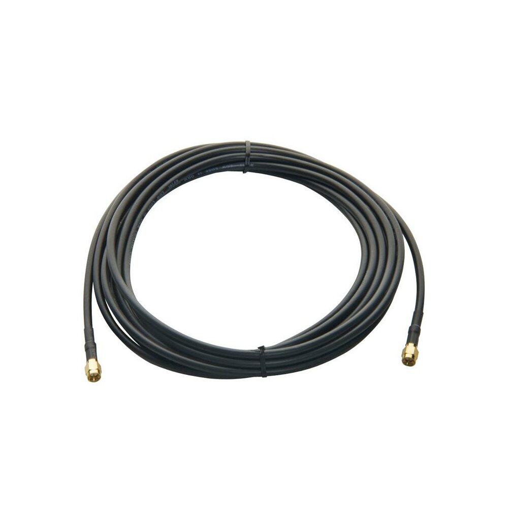 AIRBATT 10m OGN Antennenanschlußkabel SMA Stecker- SMA Stecker RG58 Kabel schwarz
