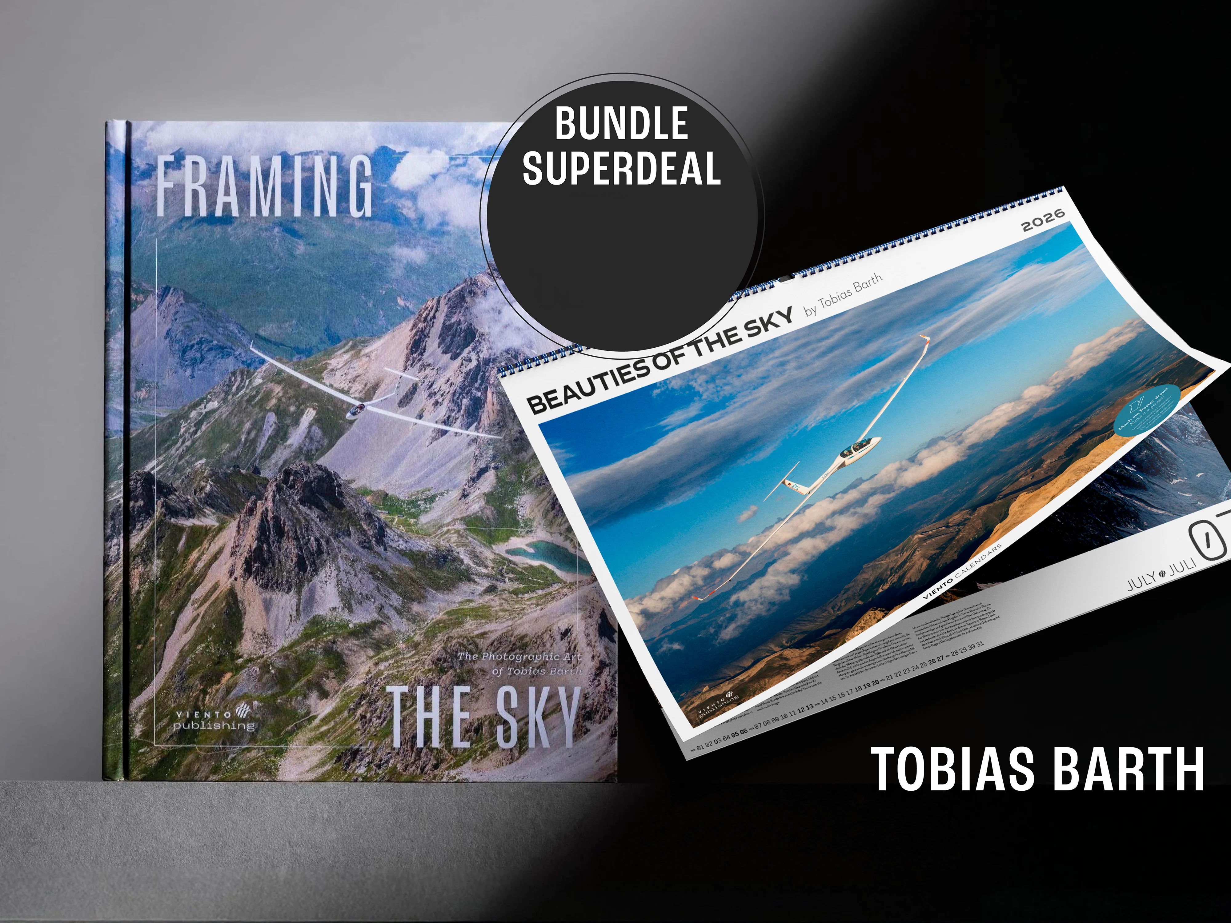 Set Kalender Beauties of the Sky 2026 + Buch 