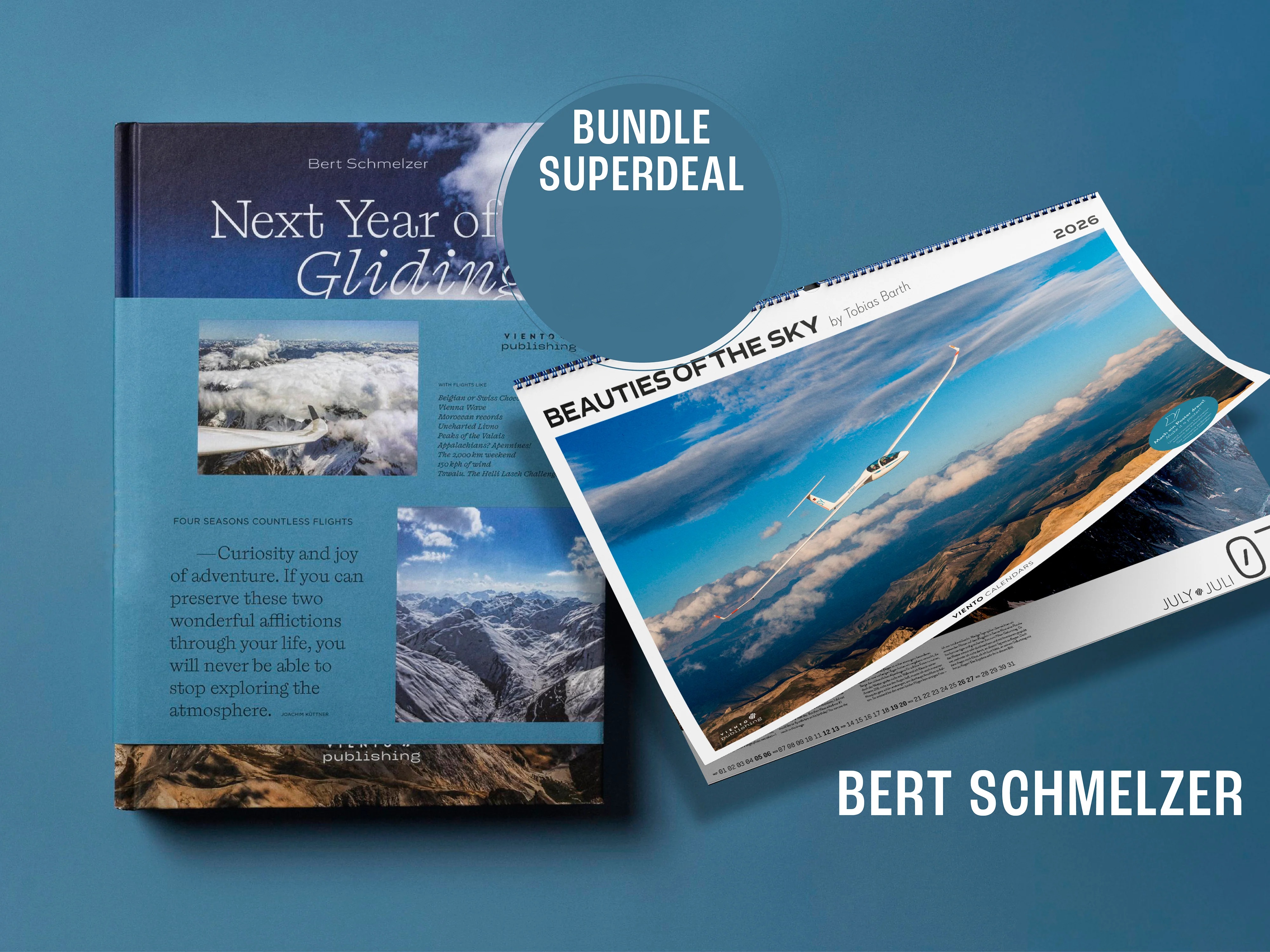 Set Kalender Beauties of the Sky 2026 + Buch 